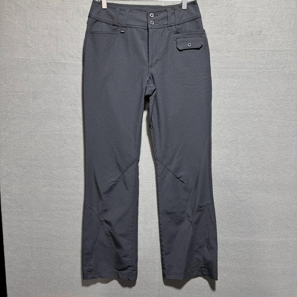 Women's REI Black Hiking Pants Outdoor Performance Bootcut Size 6